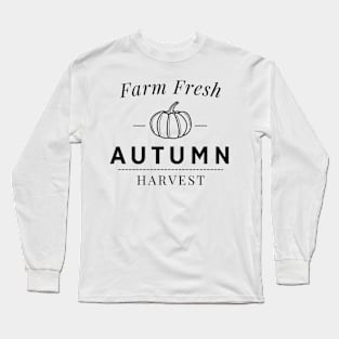 Farm Fresh Autumn Harvest Pumpkins Long Sleeve T-Shirt